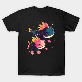 Axolotl Fathers Day T-Shirt